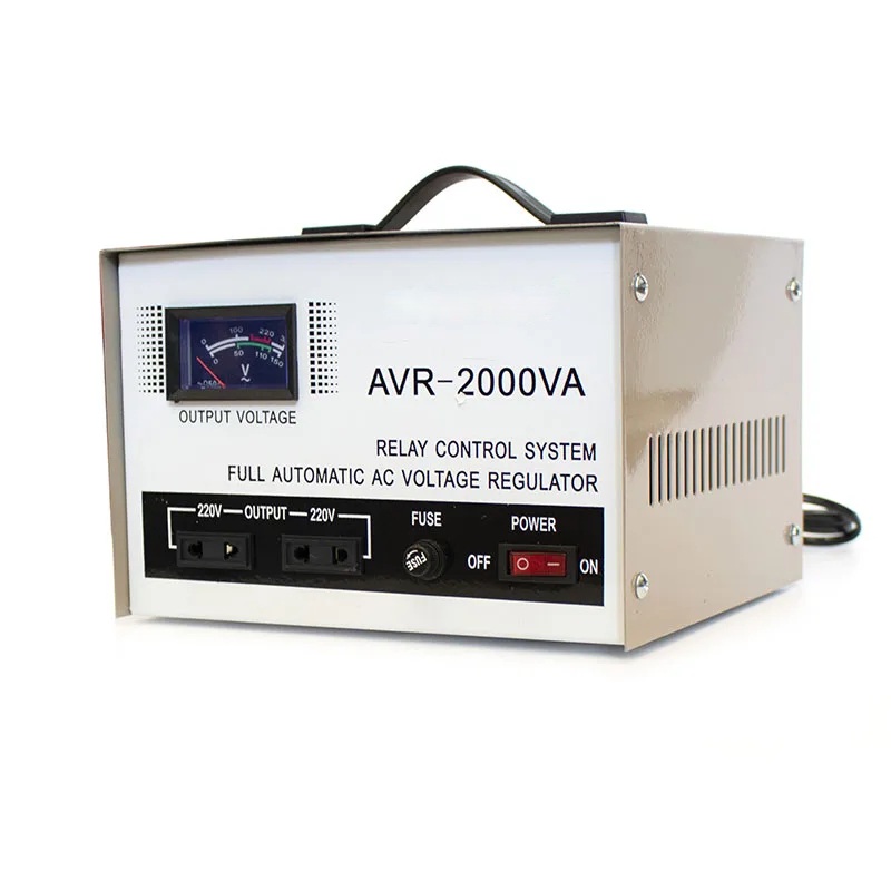 Pointer type AVR regulator relay voltage stabilizer