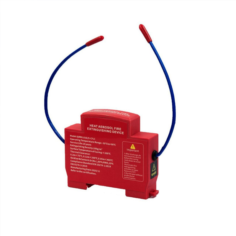 Hot Aerosol Fire Extinguishing Device